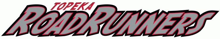 Topeka Roadrunners 2007 08-Pres Wordmark Logo iron on paper